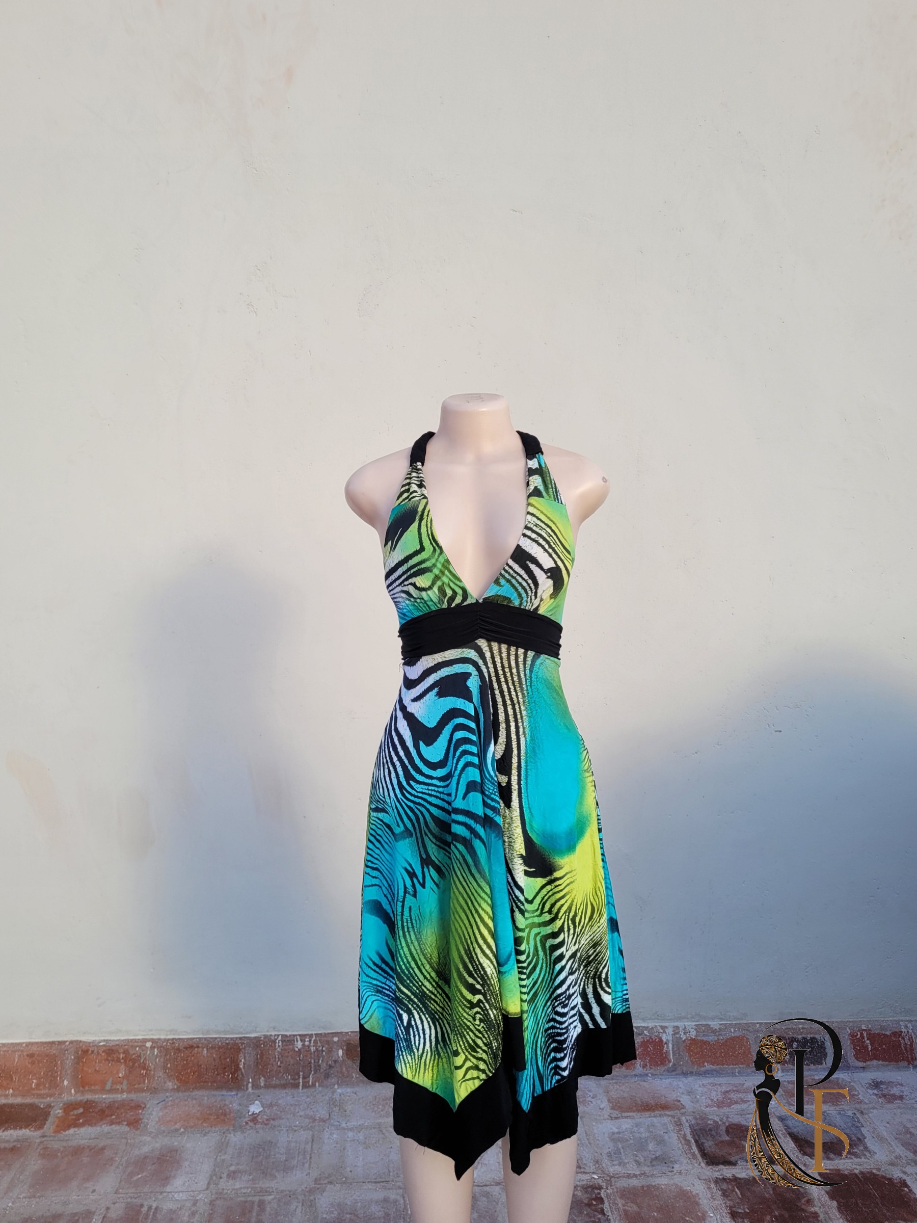 FLARED DRESS